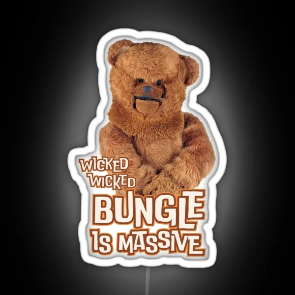 Wicked Wicked Bungle Is Massive RGB Neon Sign