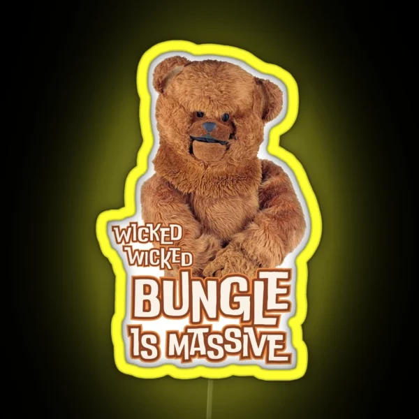 Wicked Wicked Bungle Is Massive RGB Neon Sign