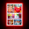 Wies'n Candy RGB Neon Sign in Red