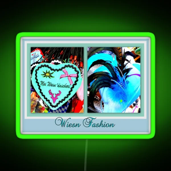 Wiesn Fashion RGB Neon Sign
