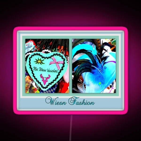 Wiesn Fashion RGB Neon Sign