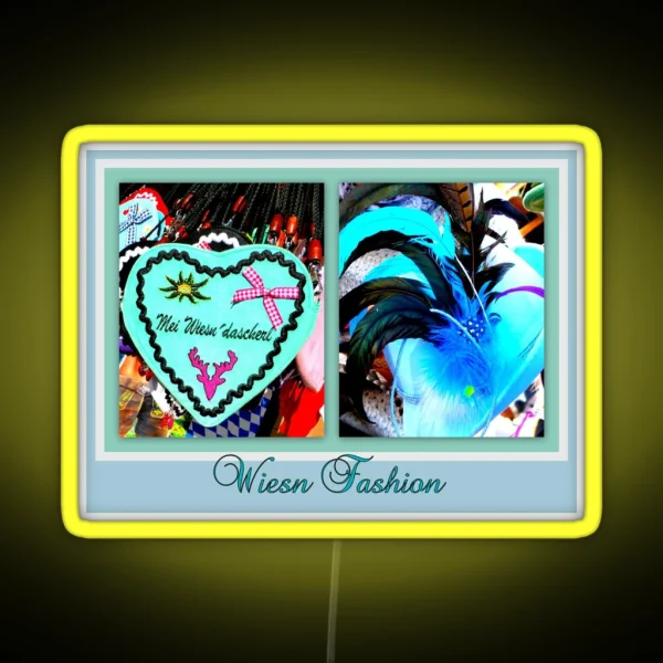 Wiesn Fashion RGB Neon Sign