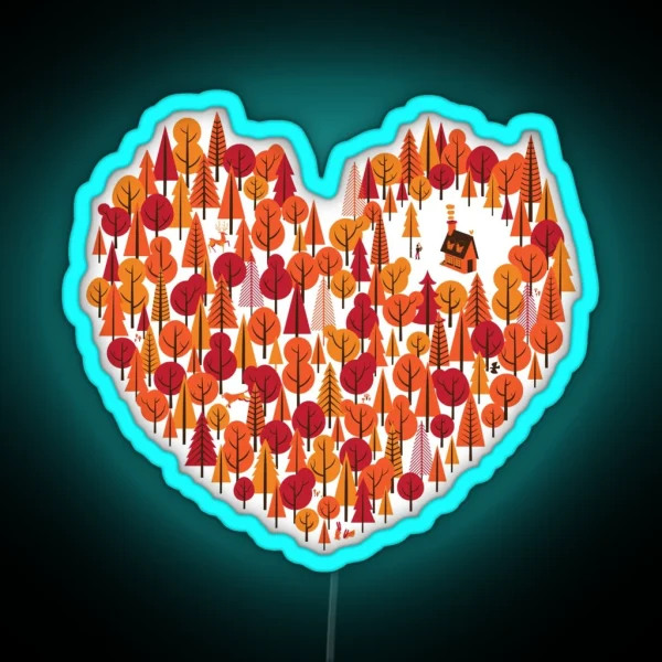 Wild At Heart RGB Neon Sign