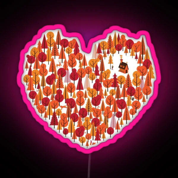 Wild At Heart RGB Neon Sign