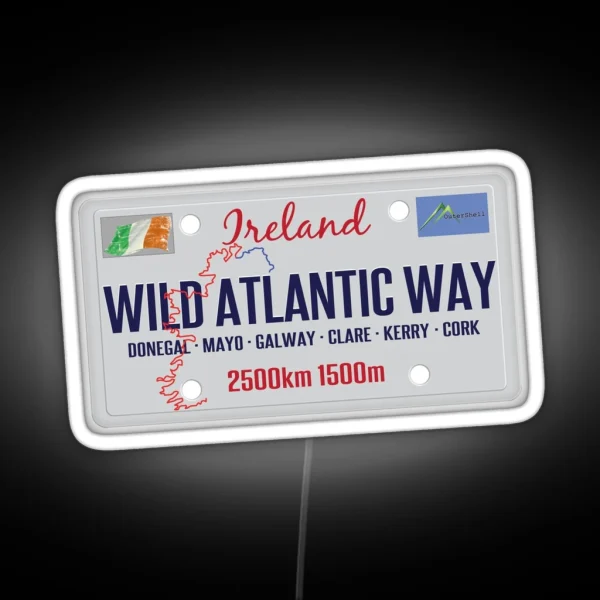 Wild Atlantic Way Ireland Led And Led RGB Neon Sign