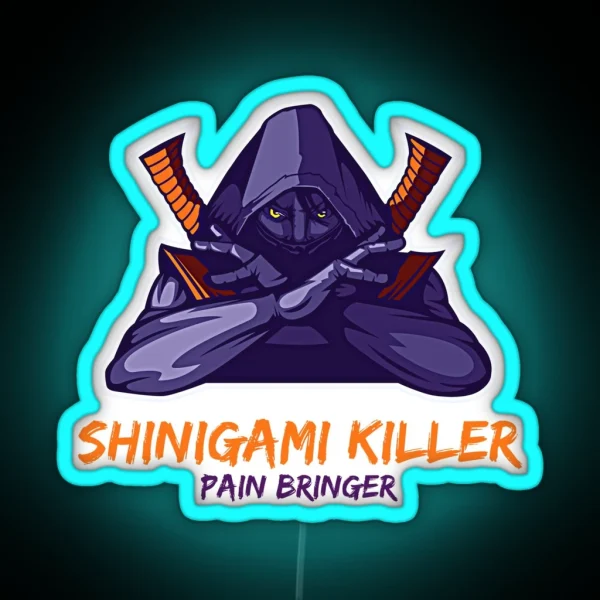 Wild Japanese Shinobi RGB Neon Sign