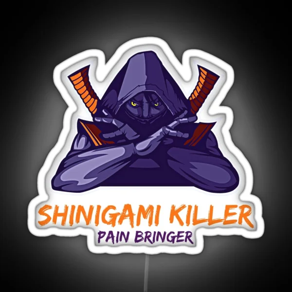 Wild Japanese Shinobi RGB Neon Sign