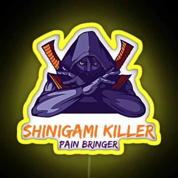 Wild Japanese Shinobi RGB Neon Sign