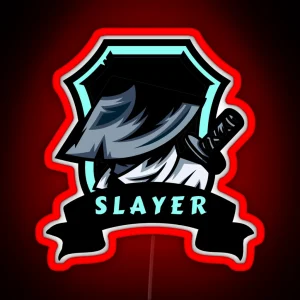 Wild Slayer Ninja RGB Neon Sign