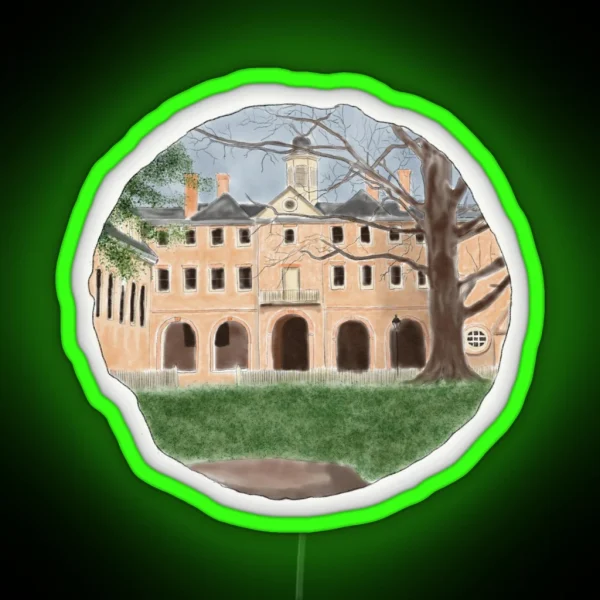 William And Mary RGB Neon Sign