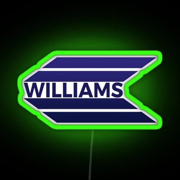 Williams F1 RGB Neon Sign