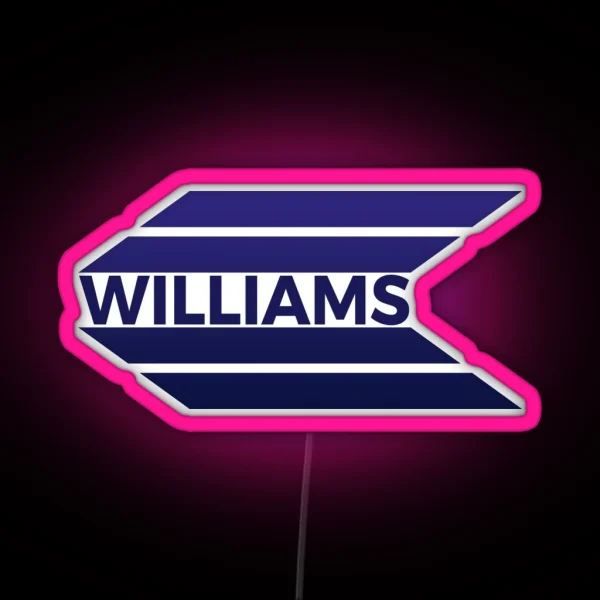 Williams F1 RGB Neon Sign