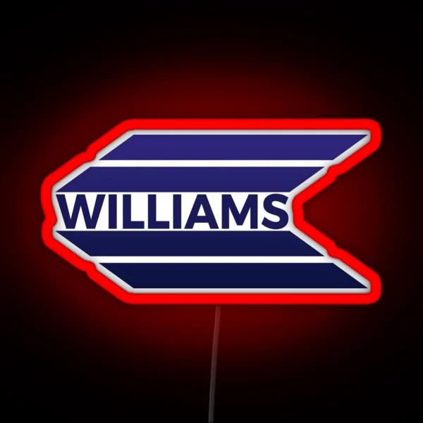 Williams F1 RGB Neon Sign
