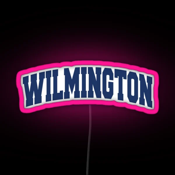 Wilmington Arch RGB Neon Sign