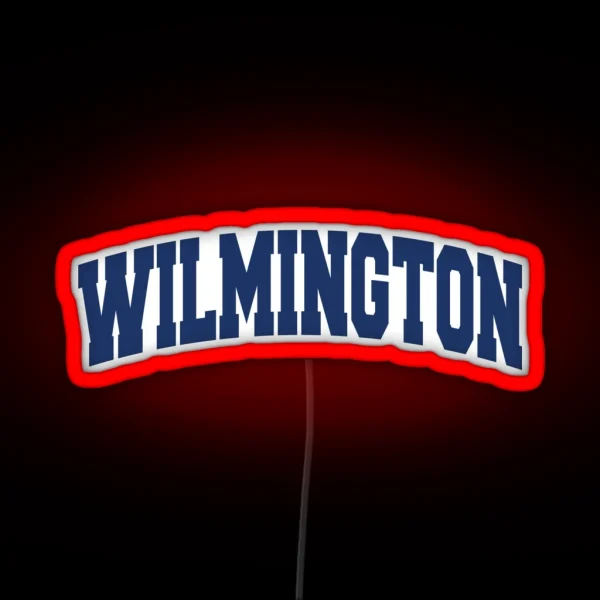 Wilmington Arch RGB Neon Sign