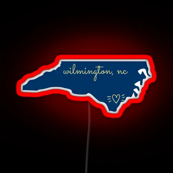 Wilmington NC RGB Neon Sign
