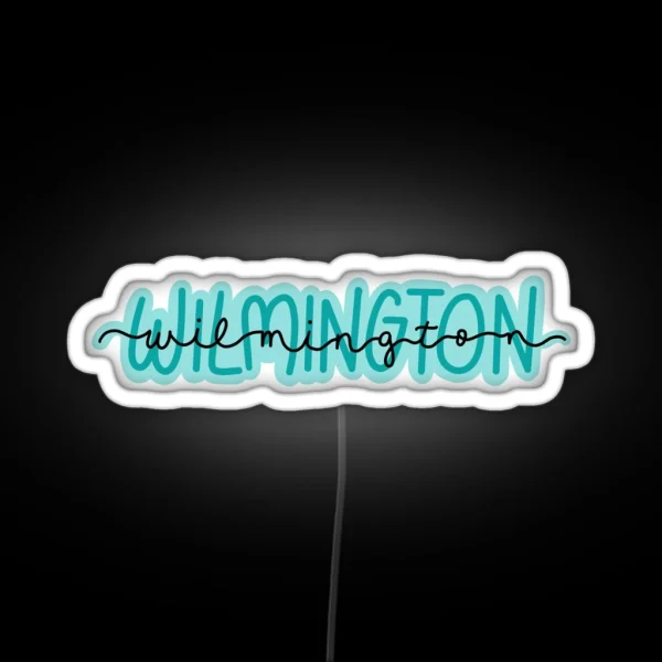 Wilmington NC RGB Neon Sign