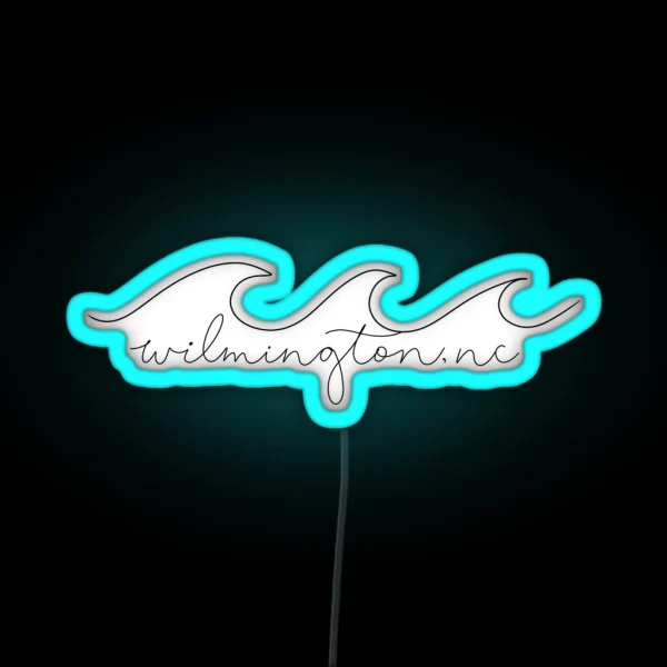 Wilmington NC RGB Neon Sign