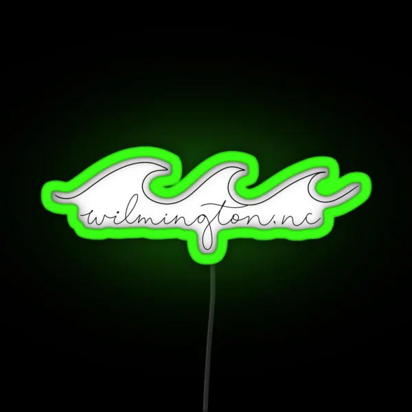 Wilmington NC RGB Neon Sign
