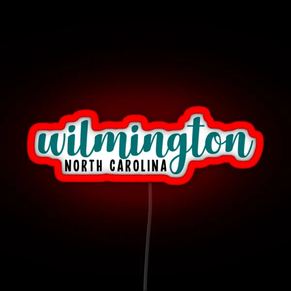 Wilmington NC RGB Neon Sign