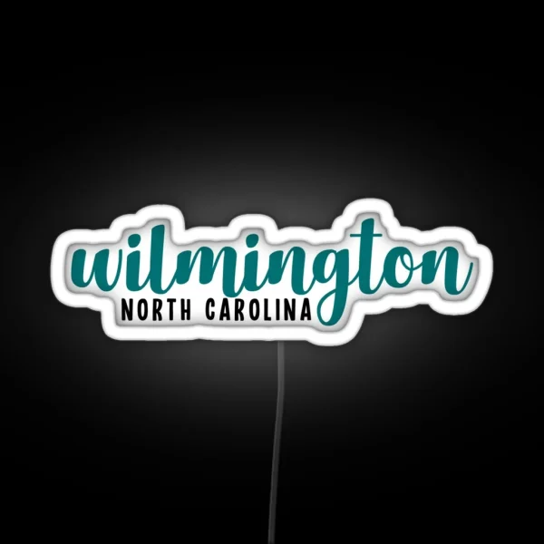 Wilmington NC RGB Neon Sign