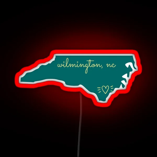 Wilmington NC RGB Neon Sign