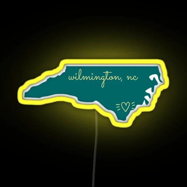 Wilmington NC RGB Neon Sign
