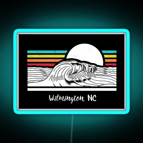 Wilmington NC RGB Neon Sign