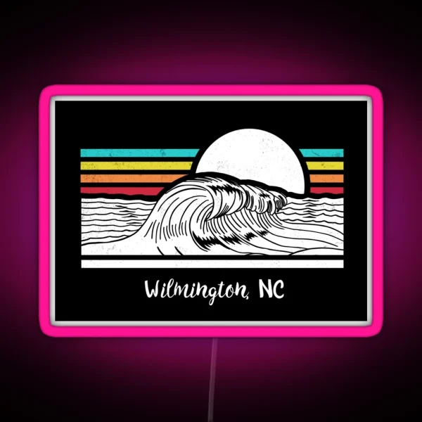 Wilmington NC RGB Neon Sign