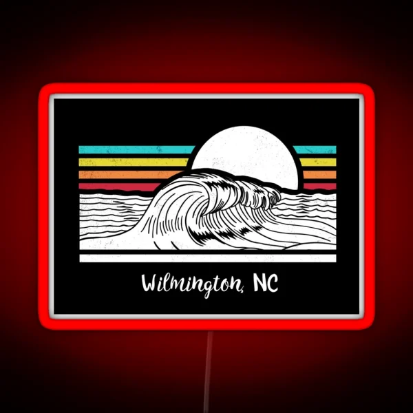 Wilmington NC RGB Neon Sign