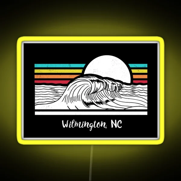 Wilmington NC RGB Neon Sign