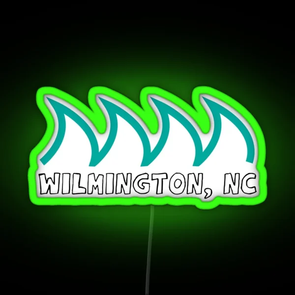 Wilmington NC RGB Neon Sign