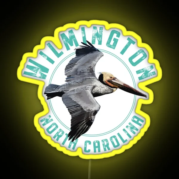 Wilmington North Carolina RGB Neon Sign