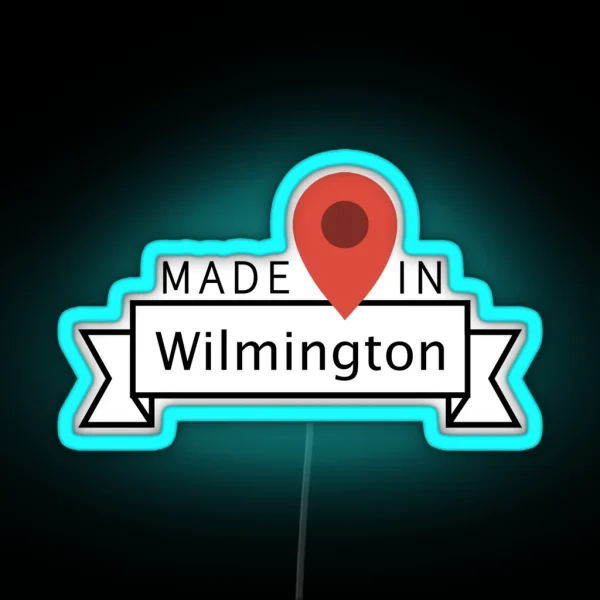 Wilmington RGB Neon Sign
