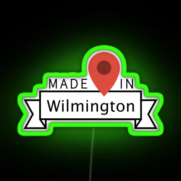 Wilmington RGB Neon Sign