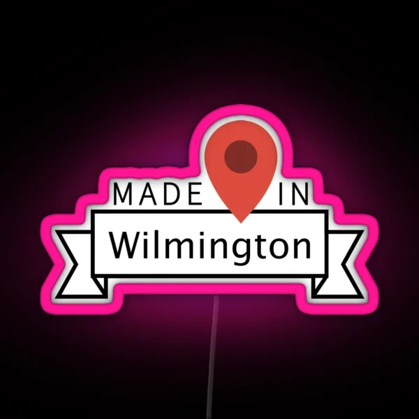 Wilmington RGB Neon Sign