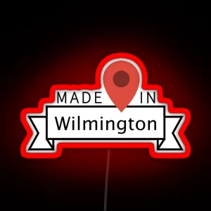 Wilmington RGB Neon Sign