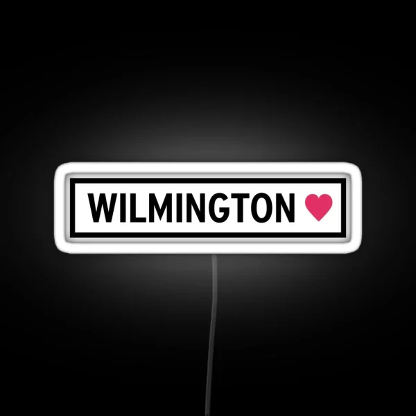 Wilmington RGB Neon Sign