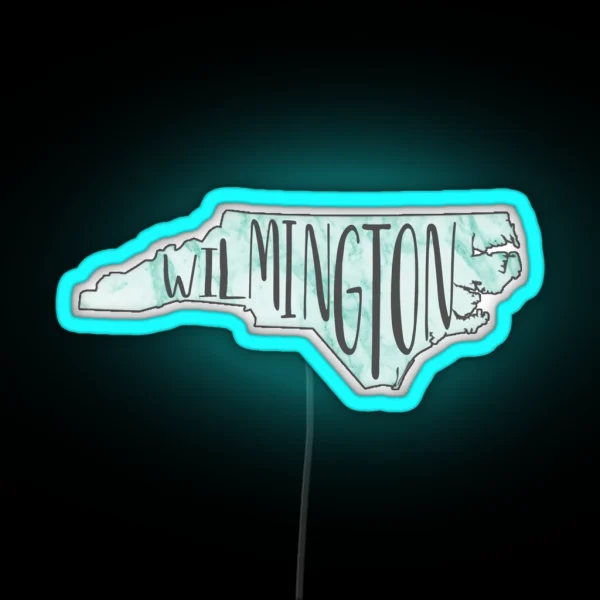 Wilmington RGB Neon Sign