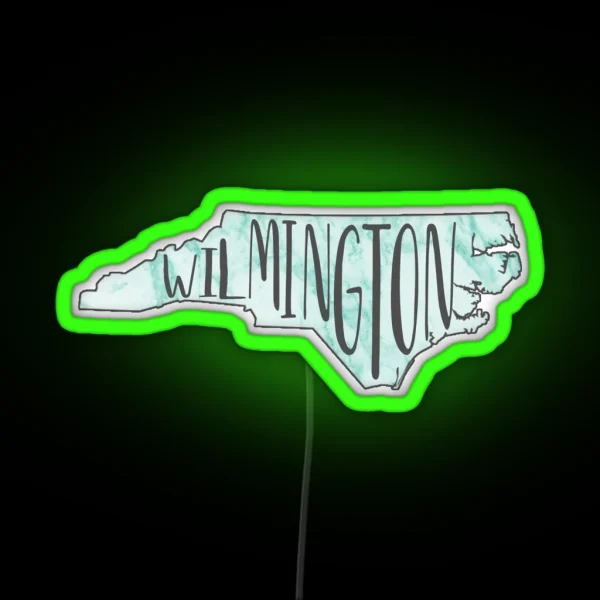 Wilmington RGB Neon Sign