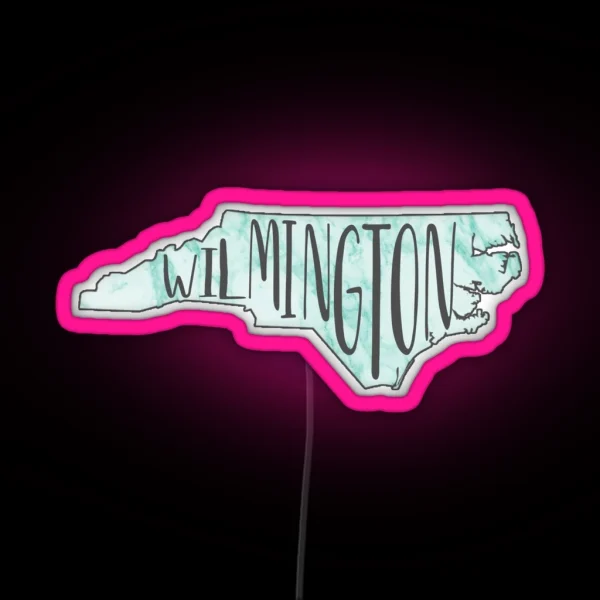 Wilmington RGB Neon Sign