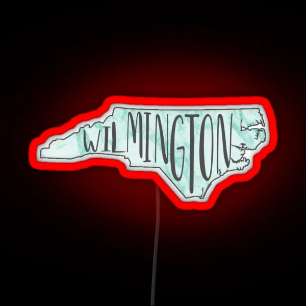 Wilmington RGB Neon Sign