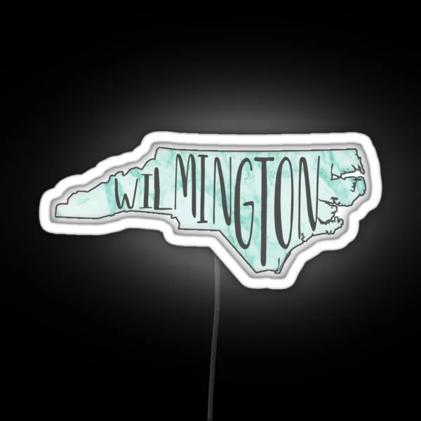 Wilmington RGB Neon Sign