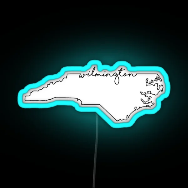 Wilmington RGB Neon Sign