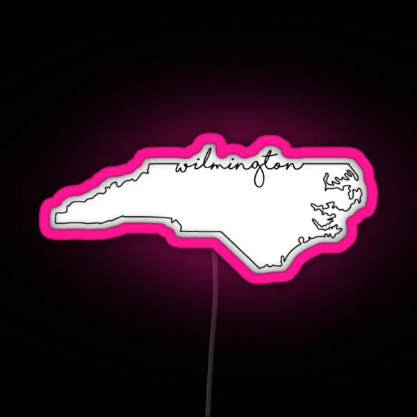 Wilmington RGB Neon Sign