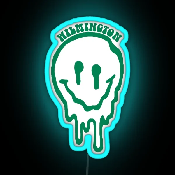 Wilmington University Face RGB Neon Sign