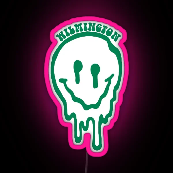 Wilmington University Face RGB Neon Sign