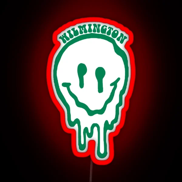 Wilmington University Face RGB Neon Sign