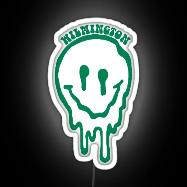 Wilmington University Face RGB Neon Sign