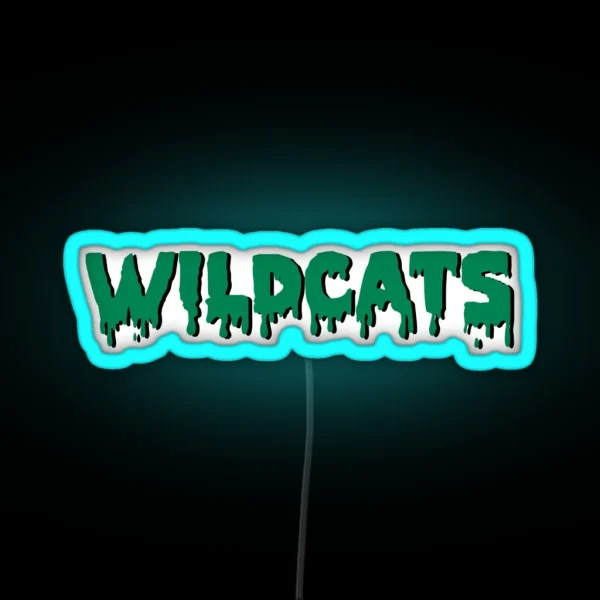 Wilmington University Wildcats RGB Neon Sign